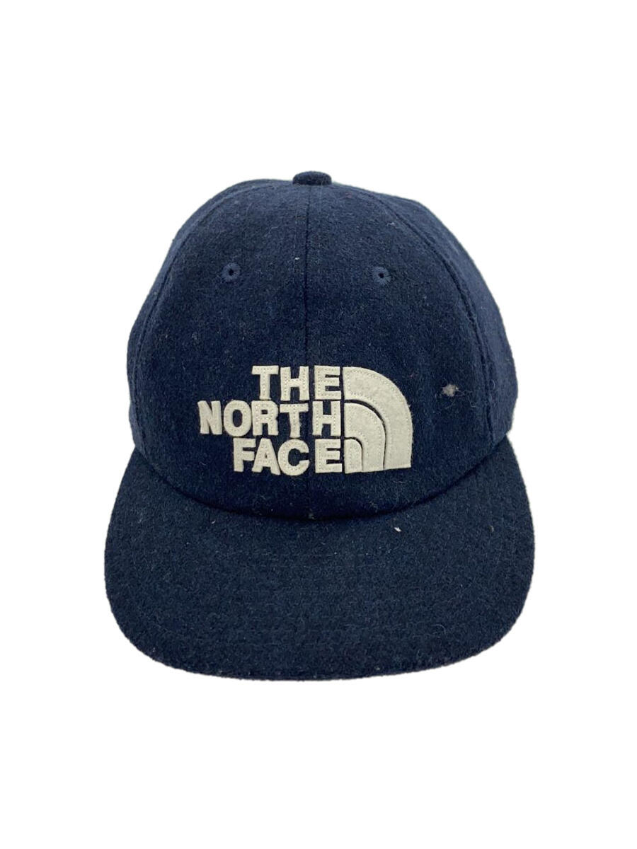 THE NORTH FACE◆キャップ/FREE/ウール/NVY/無地/メンズ