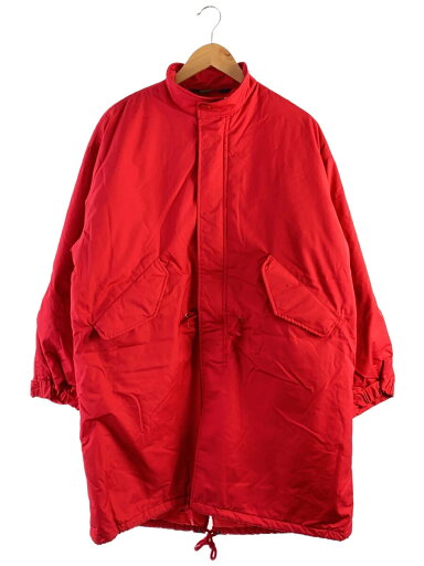 【中古】BLUCO◆モッズコート/L/ポリエステル/RED/無地/1375-3B17【メンズウェア】 【中古】BLUCO◆モッズコート/L/ポリエステル/RED/無地/1375-3B17【メンズウェア】