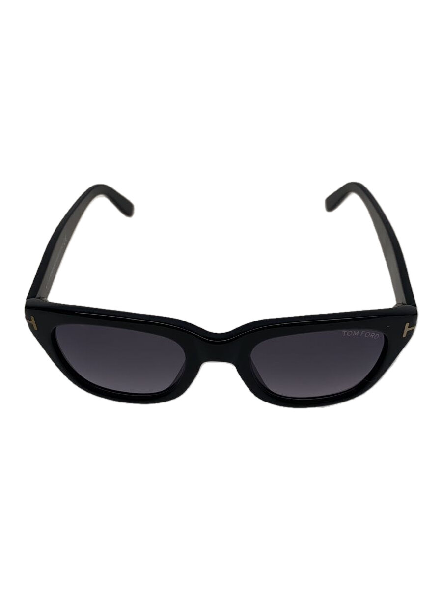 【中古】TOM FORD◆ケース有/サングラス/ウェリントン/プラスチック/ブラック/パープル/メンズ/トムフォード【服飾雑貨他】
