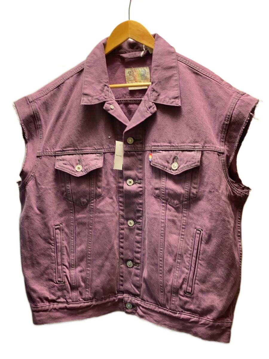 Levi’s◆Liberation Trucker Vest/ベスト/M/デニム/PUP/A5335-0000