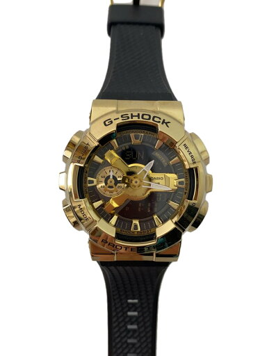 【中古】CASIO◆クォーツ腕時計_G-SHOCK/デジアナ/ラバー/ゴールド/ブラック【服飾雑貨他】 【中古】CASIO◆クォーツ腕時計_G-SHOCK/デジアナ/ラバー/ゴールド/ブラック【服飾雑貨他】