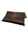 【中古】VERSACE◆マフラー/ウール/BEG/総柄/メンズ【服飾雑貨他】