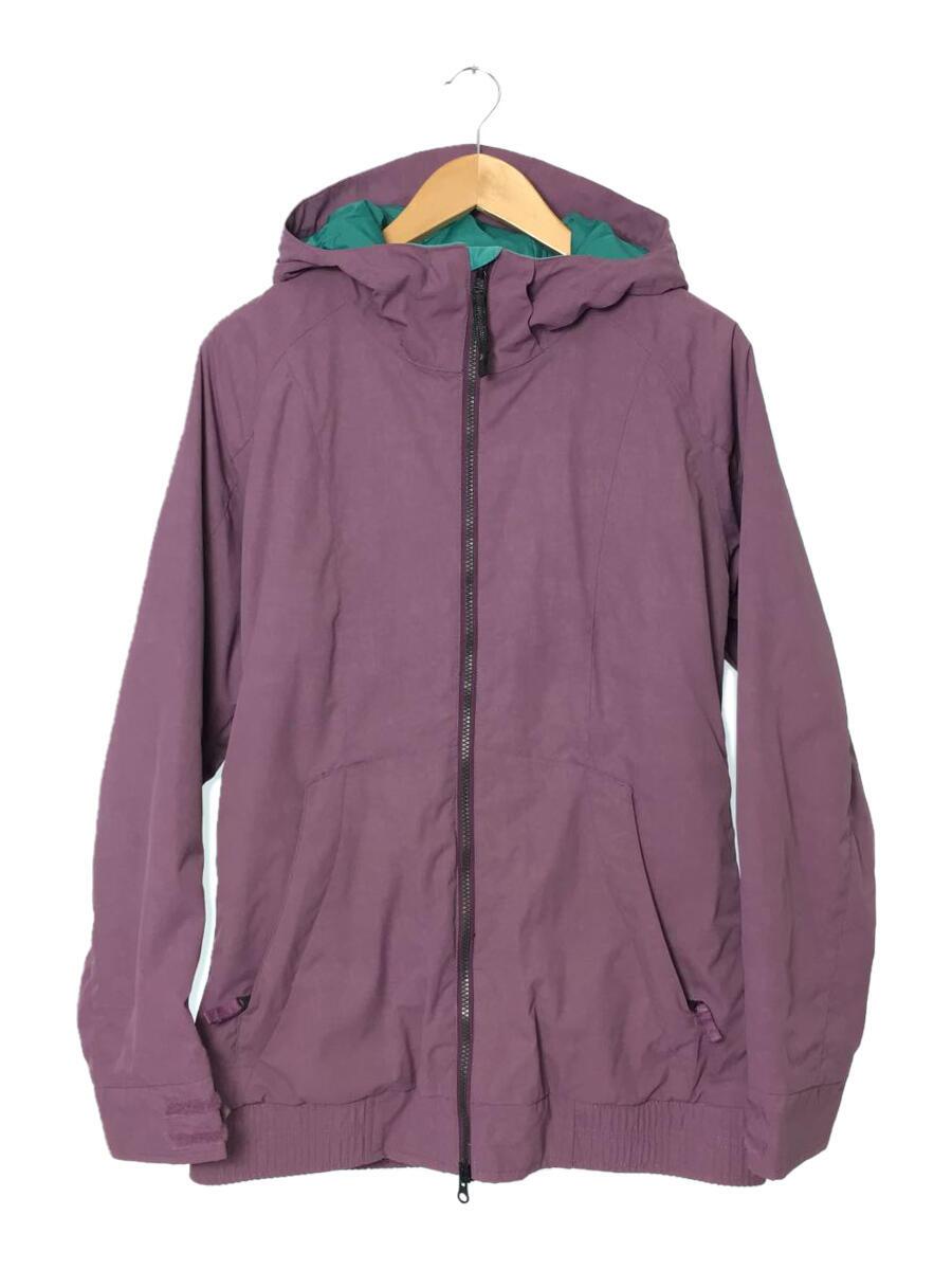 【中古】BURTON◆ウェアー/M/パープル/11T-1067706/襟元少々汚れ有【スポーツ】