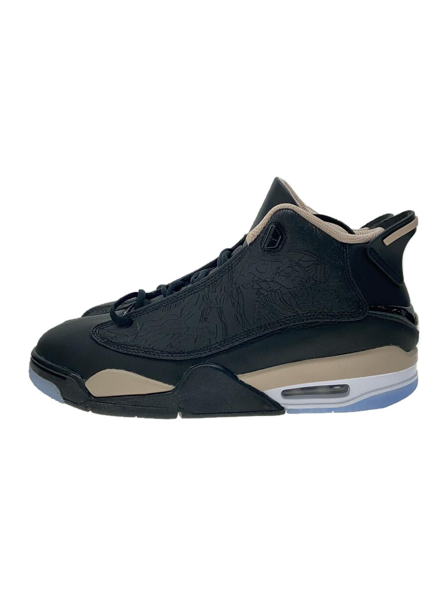 【中古】NIKE◆AIR JORDAN DUB ZERO_エアジョーダン ダブ ゼロ/27.5cm/BLK【シューズ】