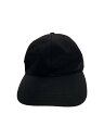 【中古】PRADA◆キャップ/M/ナイロン/ブラック/メンズ/1HC274 2DMI【服飾雑貨他】