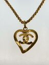【中古】CHANEL◆ネックレス/--/GLD/トップ有/レディース//【服飾雑貨他】