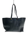 【中古】FURLA◆ハンドバッグ/レザー/BLK/無地【バッグ】