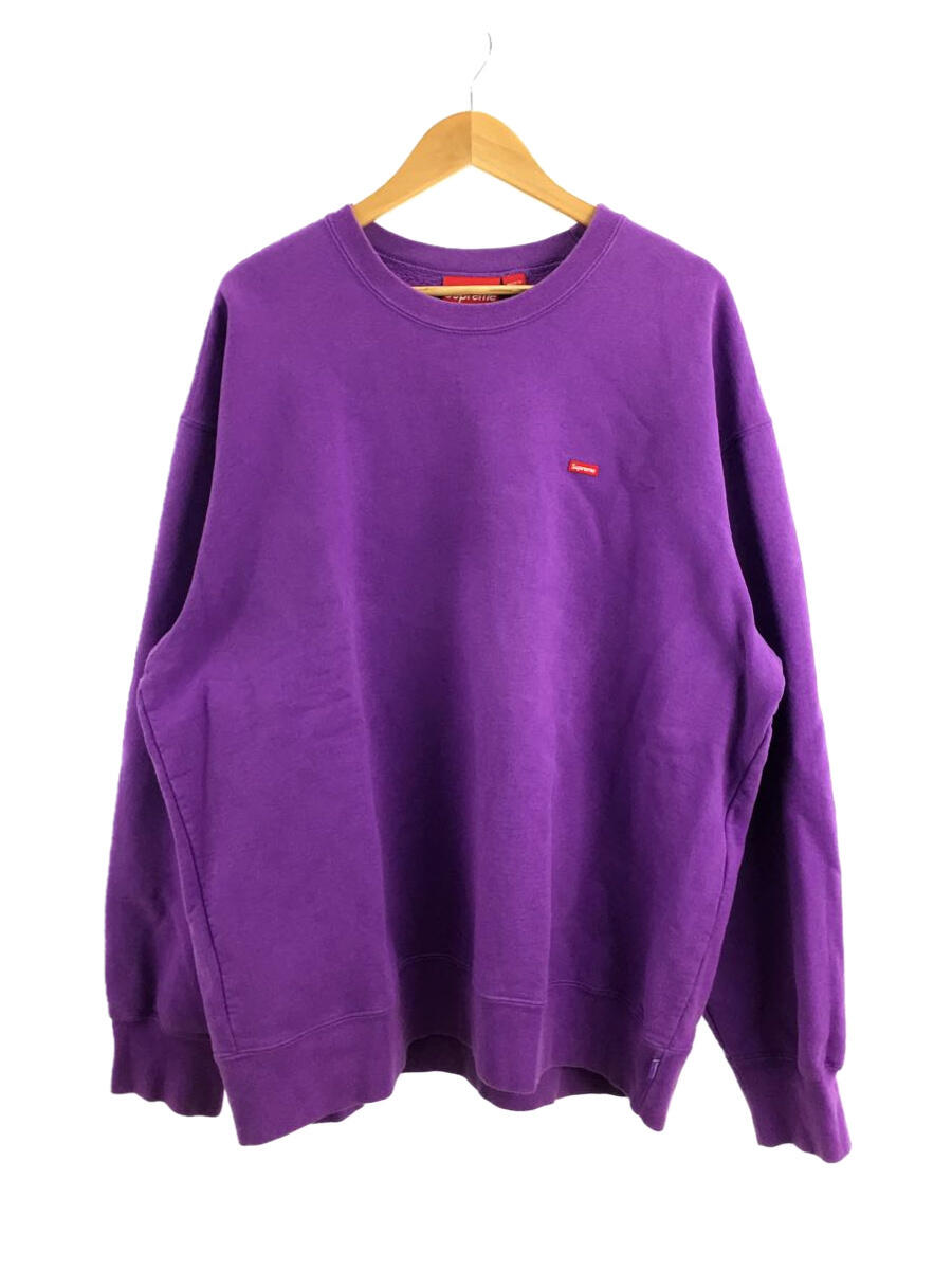 【中古】Supreme◆SMALL BOX LOGO SWEATSHIRT/スウェット/XXL/コットン/PUP【メンズウェア】