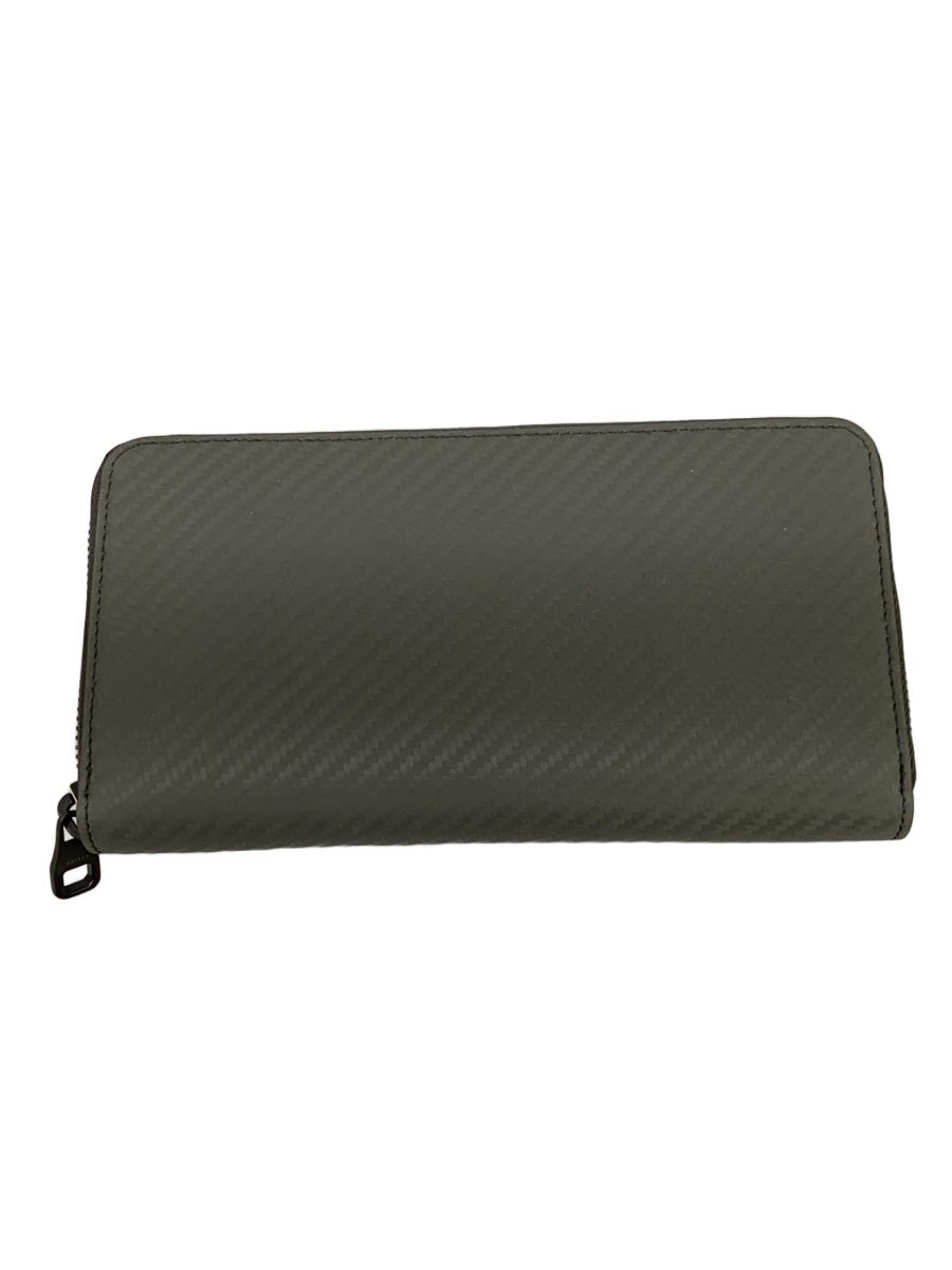 【中古】dunhill◆長財布/レザー/BLK/�