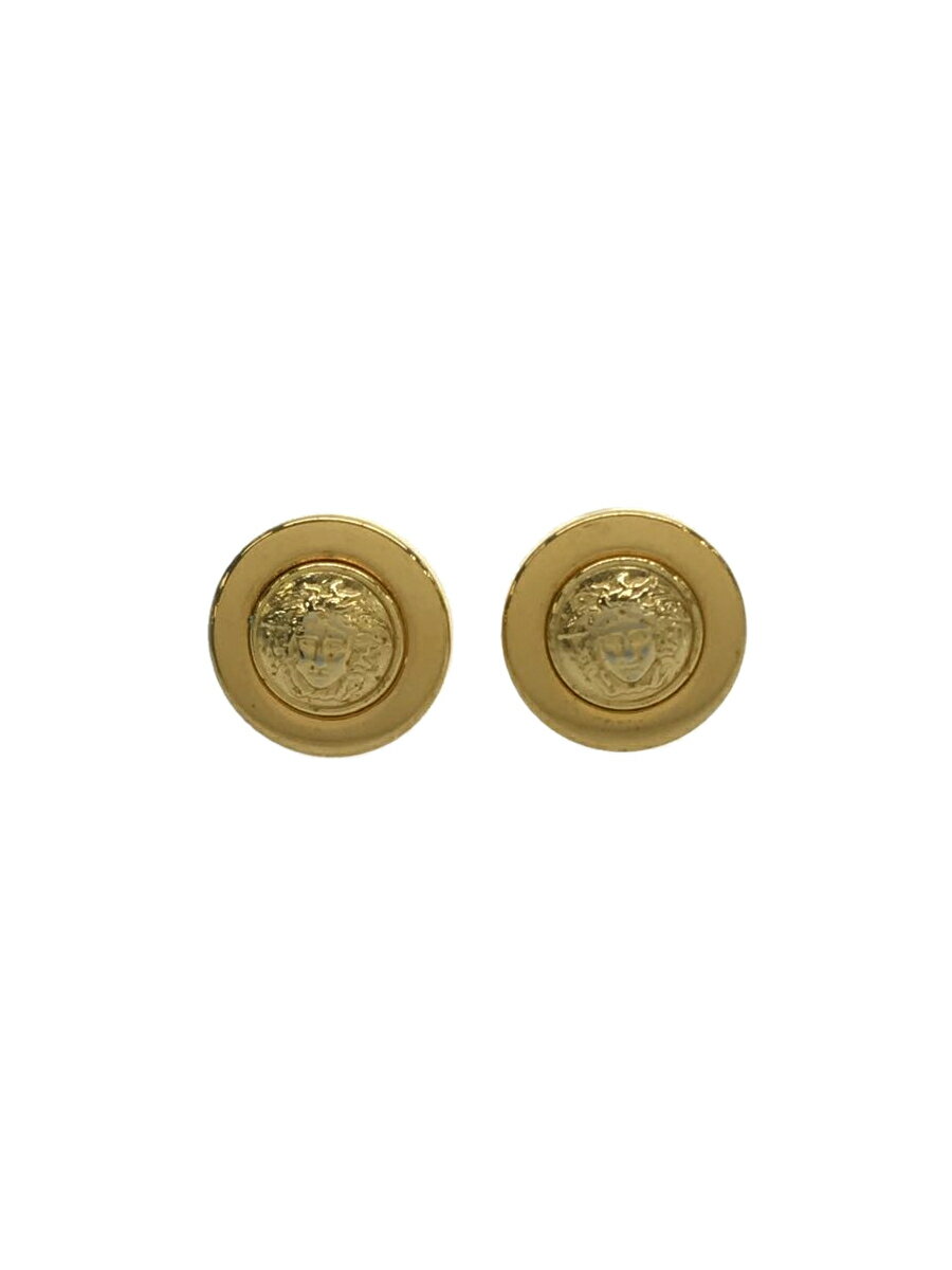 【中古】GIANNI VERSACE◆イヤリング/ゴ