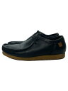 【中古】Clarks◆SHACRE II RUN/EXTREME COMFORT/ドレスシューズ/41/ブラック/レザー/15522【シューズ】(4)