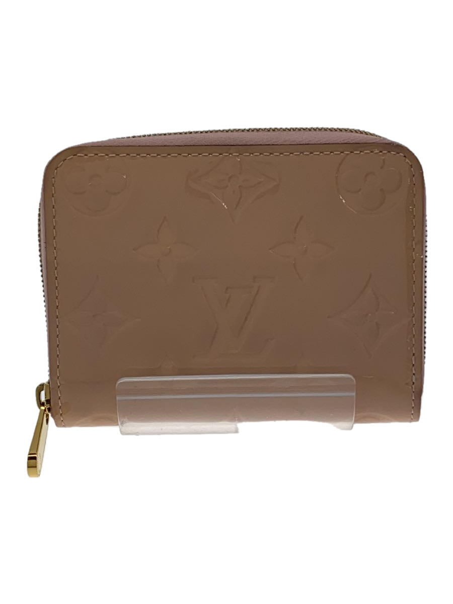 【中古】LOUIS VUITTON◆ジッピー・コインパース_モノグラム・ヴェルニ_PNK/エナメル/PNK/レディース【服飾雑貨他】
