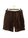 【中古】BRUNABOINNE◆フェアリーモラルパンツ/ショートパンツ/L/コットン/BRW/7609【メンズウェア】(4)