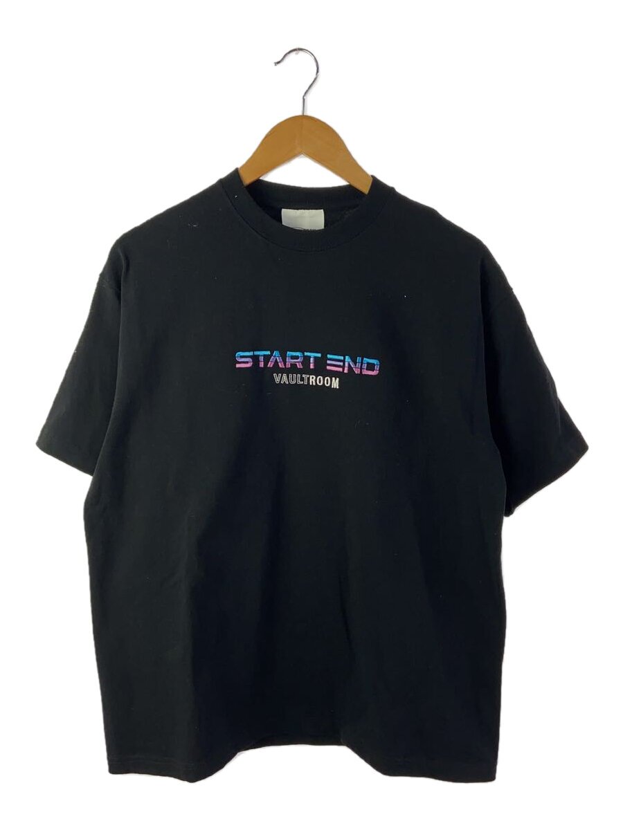 vaultroom◆Tシャツ/M/コットン/BLK/プリント