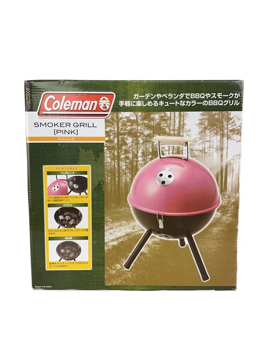【中古】Coleman◆SMOKER GRILL/170-9464/ピンク【スポーツ】