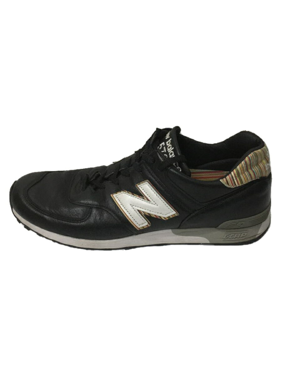 【中古】NEW BALANCE◆M576/ブラック/Made in UK/29cm/BLK【シューズ】