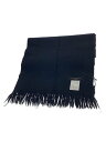 【中古】COMME des GARCONS HOMME◆マフラー/カシミヤ混/ウール/BLK/メンズ/hk-084180【服飾雑貨他】