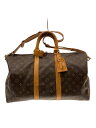 【中古】LOUIS VUITTON◆キーポル・バンドリエール45_モノグラム・キャンバス_BRW/PVC/BRW//【バッグ】