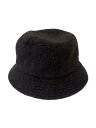 【中古】KIJIMA TAKAYUKI◆ハット/--/アンゴラ/GRY/無地/メンズ/202815【服飾雑貨他】