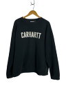 【中古】Carhartt◆WESLEY FLEECE SWEAT/スウェット/L/ポリエステル/BLK【メンズウェア】(4)