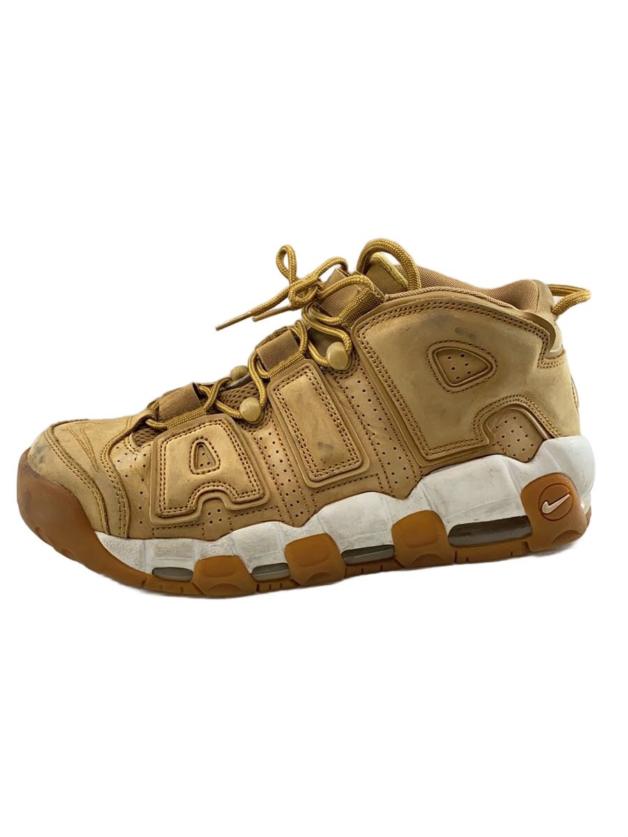 NIKE◆AIR MORE UPTEMPO 96 PRM/エアモアアップテンポ/キャメル/AA4060-200/27.5cm/