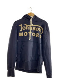 【中古】JOHNSON MOTORS INC◆パーカー/S/コットン/NVY【メンズウェア】