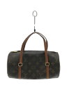 【中古】LOUIS VUITTON◆パピヨン26_モノグラム・キャンバス_BRW/PVC/BRW【バッグ】