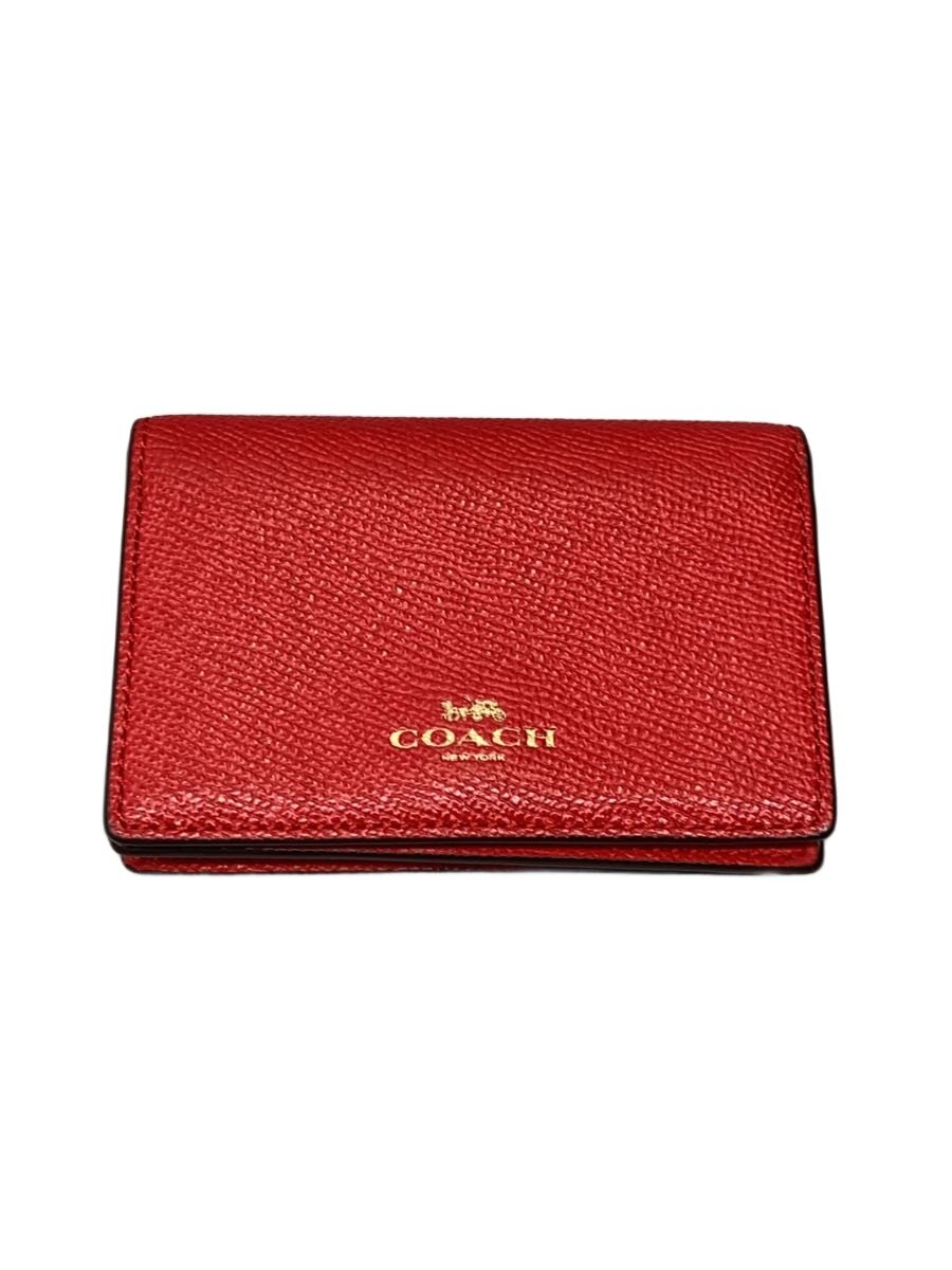 COACH コース　ケース　小銭入れ財布　レッド　赤色　パスケース COACH コース ケース 小銭入れ財布 レッド 赤色 パスケース 楽天市場