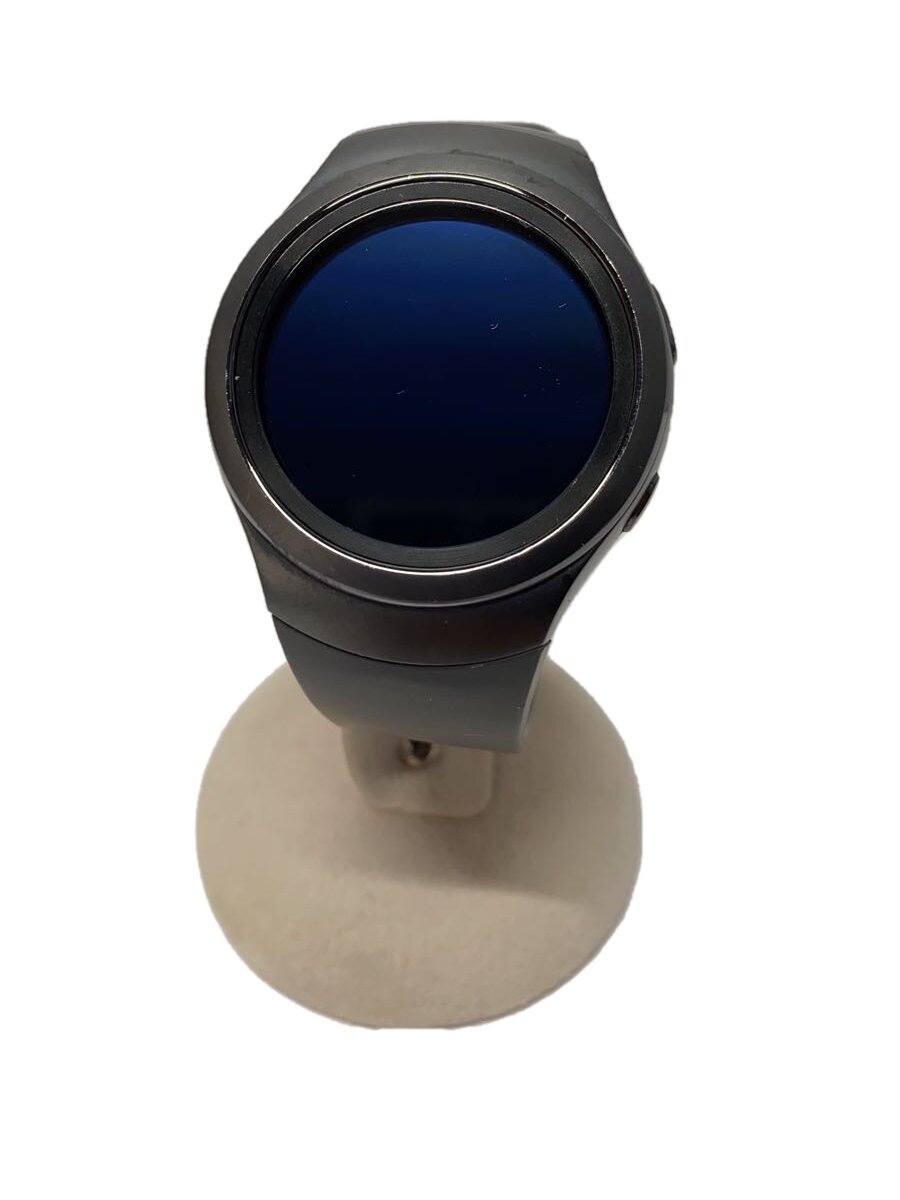 【中古】SAMSUNG◆Gear S2 SM-R7200ZKAXJP [ダークグレー]/デジタル/腕時計/スマートウォッチ【服飾雑貨他】