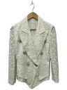 【中古】AMIS-DEUX/セットアップ/9/レーヨン/WHT/6202TA2069//【レディースウェア】(4)