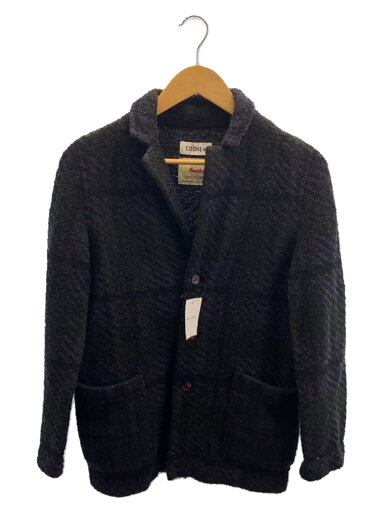 【中古】Coohem◆テーラードジャケット/S/ウール/BLK/チェック/20-194-021【メンズウェア】 【中古】Coohem◆テーラードジャケット/S/ウール/BLK/チェック/20-194-021【メンズウェア】