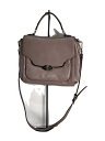 【中古】COACH◆ショルダーバッグ/レザー/PUP/無地/26624【バッグ】