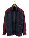【中古】DOLCE&GABBANA◆23SS/トラックジャケット/ジャージ/48/ウール/NVY/ストライプ/G9ZR3T【メンズウェア】