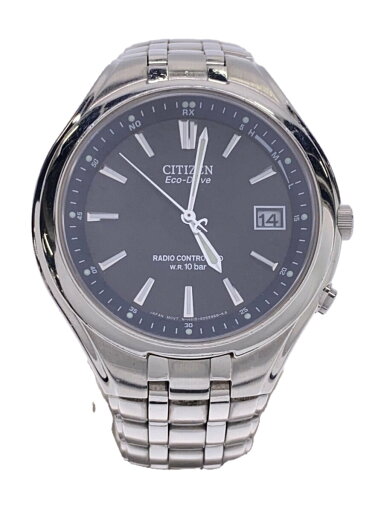 【中古】CITIZEN◆ソーラー腕時計/アナログ/ステンレス/NVY/SLV/SS/h415-s033047【服飾雑貨他】 【中古】CITIZEN◆ソーラー腕時計/アナログ/ステンレス/NVY/SLV/SS/h415-s033047【服飾雑貨他】