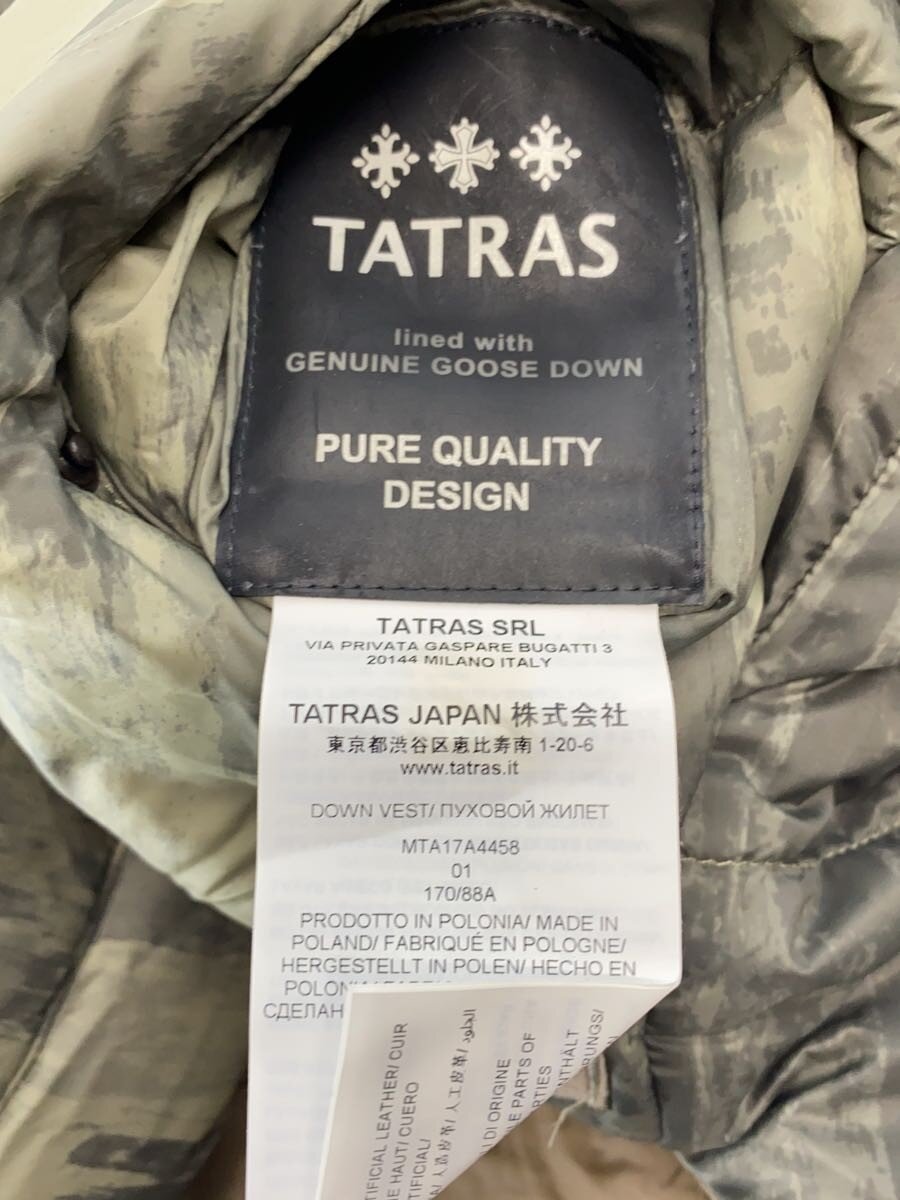 【中古】TATRAS◆NEVAIO/スタンドカラー/リバーシブルダウンベスト/1/ナイロン/総柄/MTA17A4458【レディースウェア】 jumblestore-37955061 2nd STREET 楽天市場店 サンプル画像3