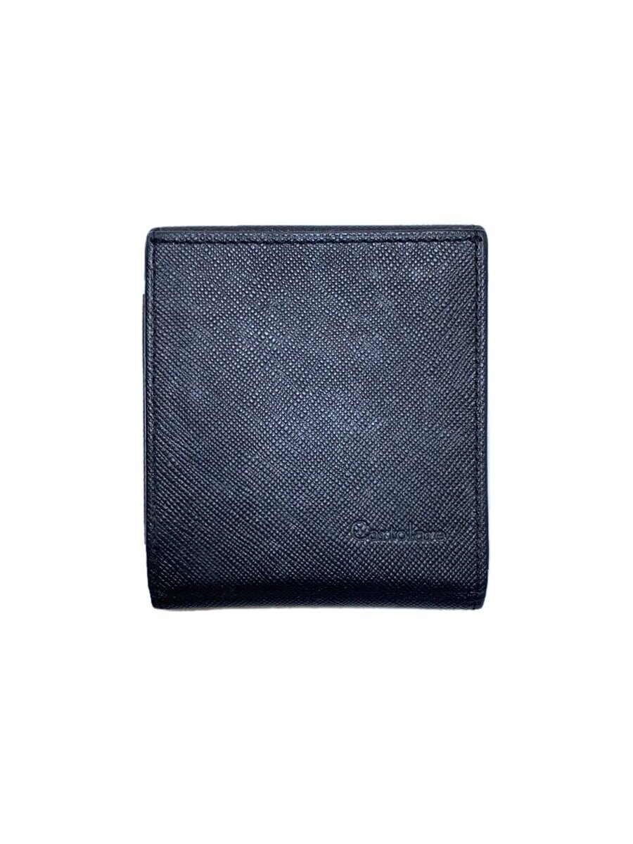 【中古】Cartolare◆コインケース/レザー/BLK/無地/メンズ【服飾雑貨他】