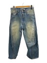 【中古】NVRFRGT◆2024SS 3D Twisted Wide Leg Jeans/2/デニム/IDG/NF241P08B【メンズウェア】