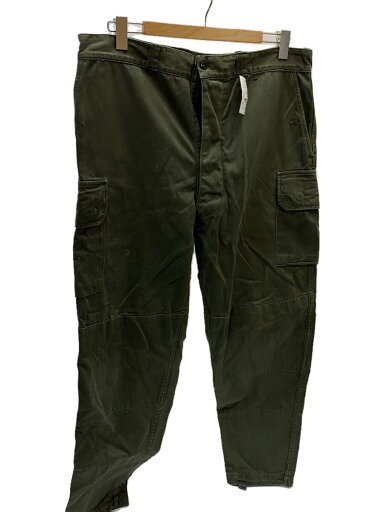 【中古】FRENCH MILITARY◆M-64/1969/GUY LEROY/カーゴパンツ/--/コットン/KHK//【メンズウェア】 【中古】FRENCH MILITARY◆M-64/1969/GUY LEROY/カーゴパンツ/--/コットン/KHK//【メンズウェア】