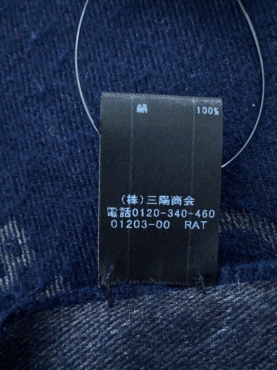 【中古】BLACK LABEL CRESTBRIDGE◆ストール/--/NVY/レディース/51716-676-28【服飾雑貨他】