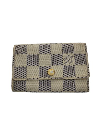 【中古】LOUIS VUITTON◆ミュルティクレ6_ダミエ・アズール_WHT/レザー/WHT/メンズ【服飾雑貨他】 【中古】LOUIS VUITTON◆ミュルティクレ6_ダミエ・アズール_WHT/レザー/WHT/メンズ【服飾雑貨他】