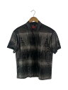 【中古】Supreme◆半袖シャツ/S/ポリエステル/BLK【メンズウェア】