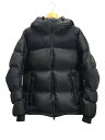 【中古】THE NORTH FACE◆ND92162/WS NUPTSE HOODIE_ウィンドストッパーヌプシフーディー/M/--/BLK/無地【メンズウェア】