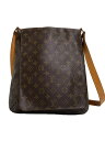 【中古】LOUIS VUITTON◆ミュゼット_モノグラム・キャンバス_BRW/PVC/BRW/総柄【バッグ】(4)
