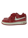 【中古】NIKE◆AIR FORCE 1 SHEED LOW/エアフォースシードロー/レッド/306347-611/28cm/RED【シューズ】