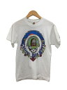 【中古】FRUIT OF THE LOOM◆Tシャツ/S/コットン/WHT【メンズウェア】