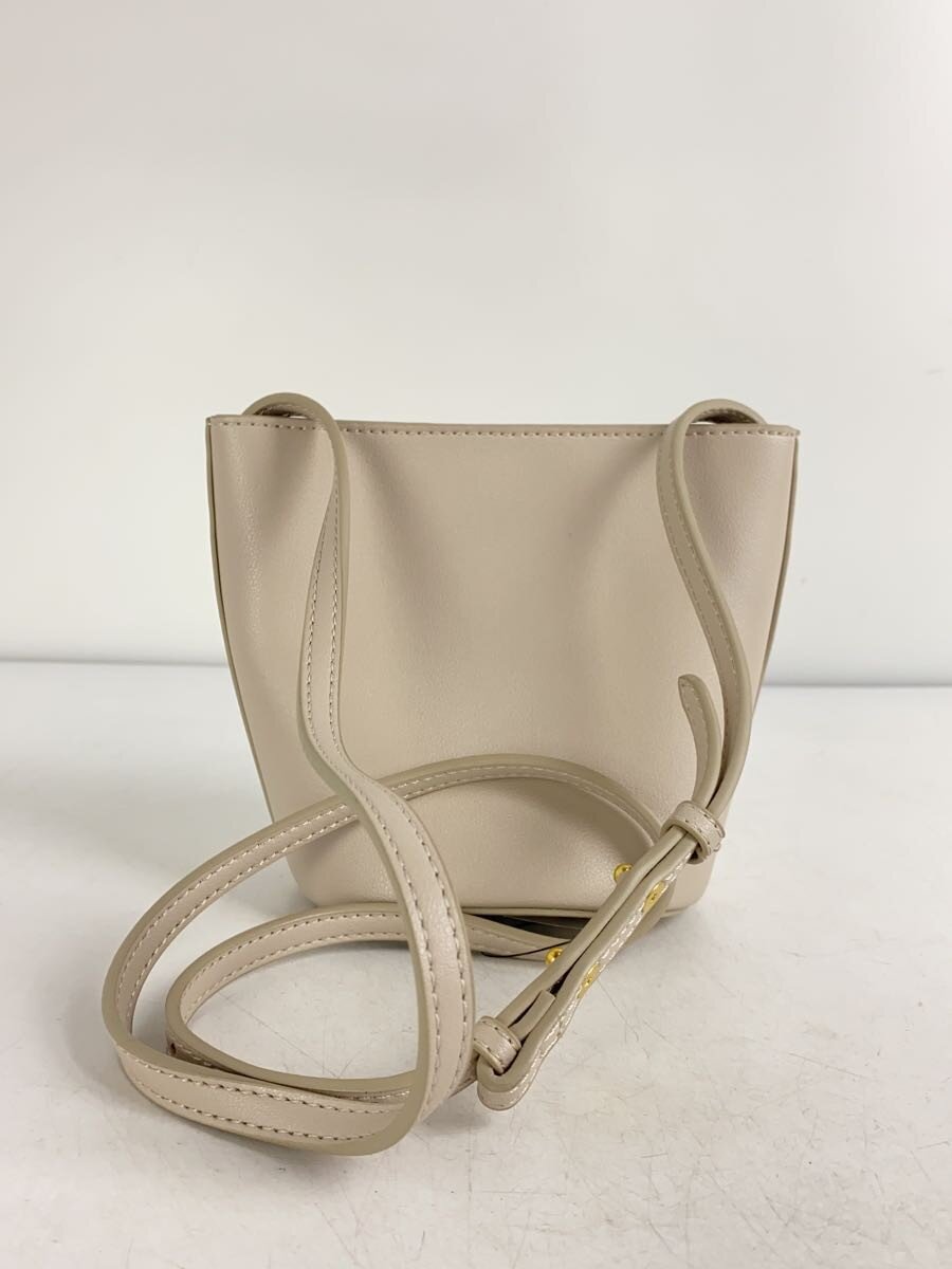 【中古】Mila Owen◆キーモチーフマイクロバケットバッグ/フェイクレザー/ベージュ/無地/09WGB225506【バッグ】 jumblestore-37739859 2nd STREET 楽天市場店 サンプル画像3