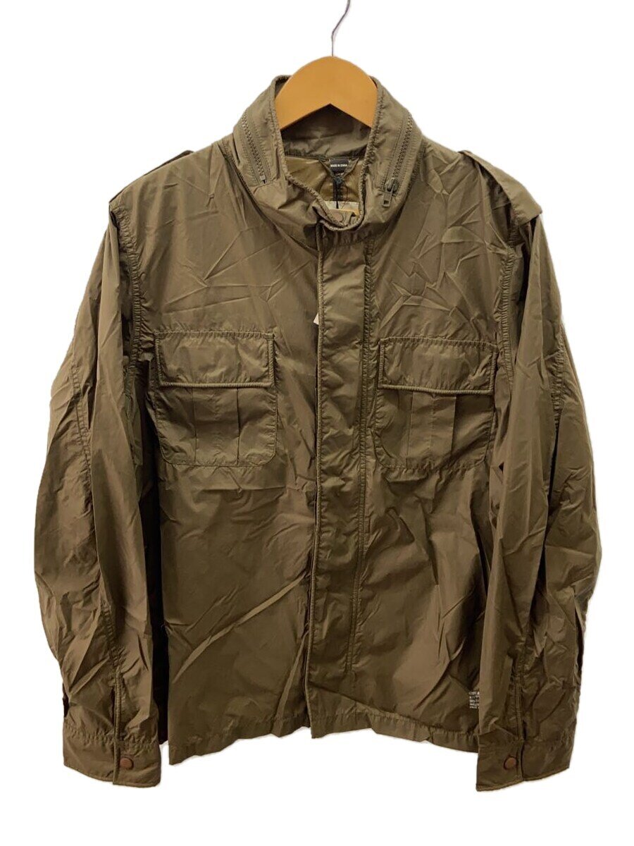 【中古】STUSSY◆ジャケット/L/ナイロン/KHK【メンズウェア】