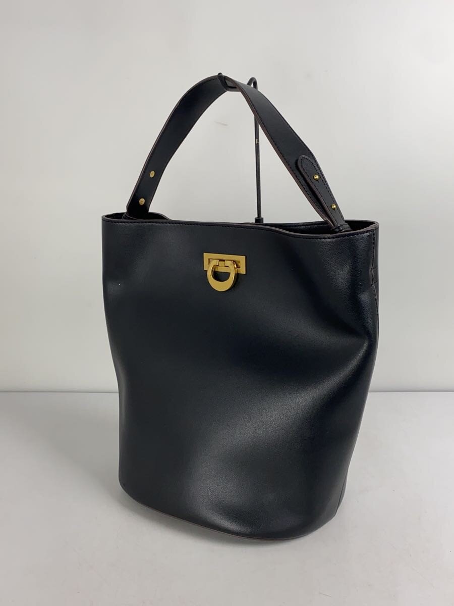 【中古】Mila Owen◆ショルダーバッグ/レザー/ブラック/無地【バッグ】 jumblestore-37739860 2nd STREET 楽天市場店 サンプル画像2