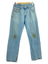 【中古】Levi’s◆ボトム/33/コットン/IDG/505/505-4834/デニムパンツ/ボタン裏513【メンズウェア】(4)