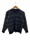 【中古】DALE OF NORWAY◆ニット・セーター(厚手)/M/ウール/BLK//【メンズウェア】
